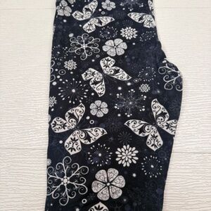 FABULEGS butterfly pattern leggings size xl